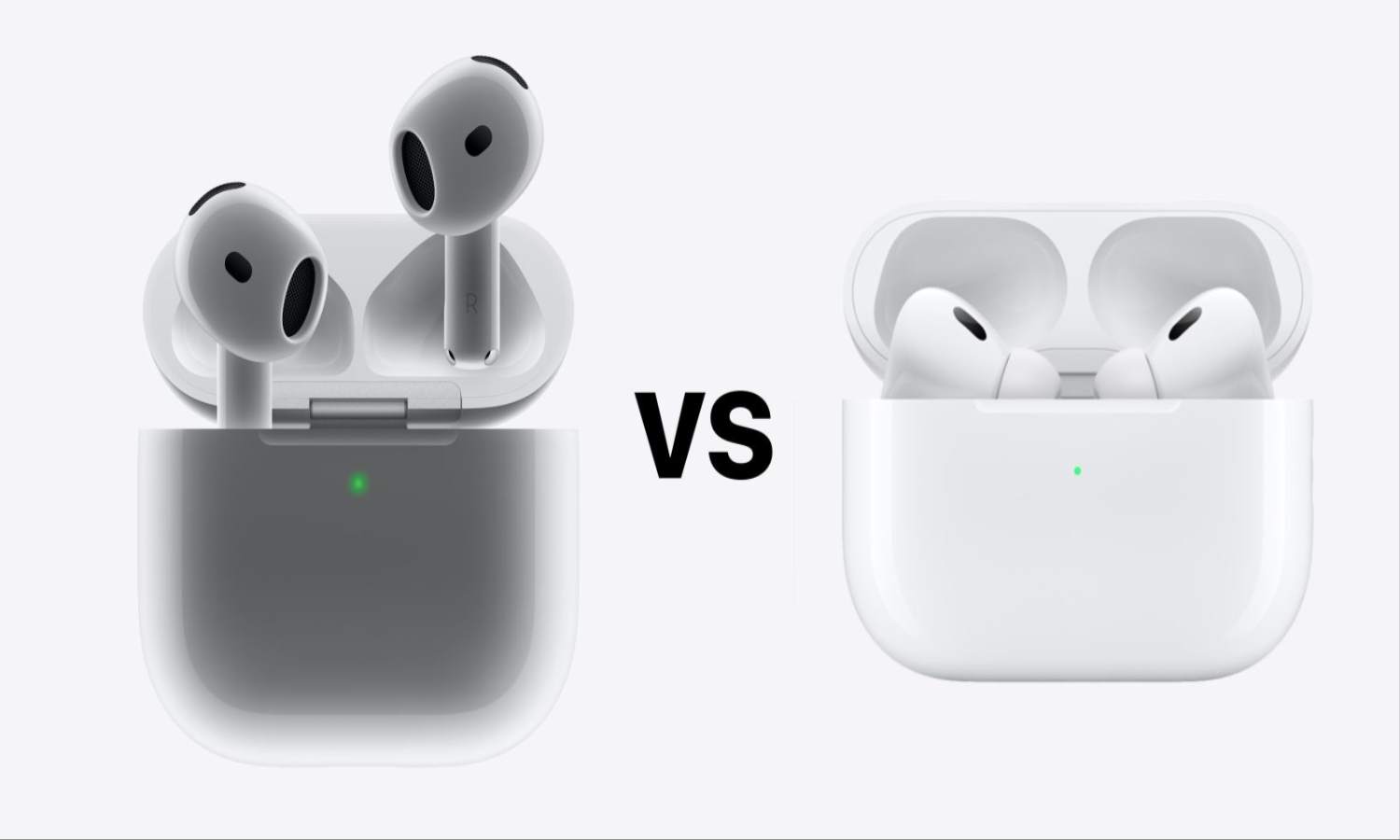 Apple AirPods 4 vs Airpods Pro 2