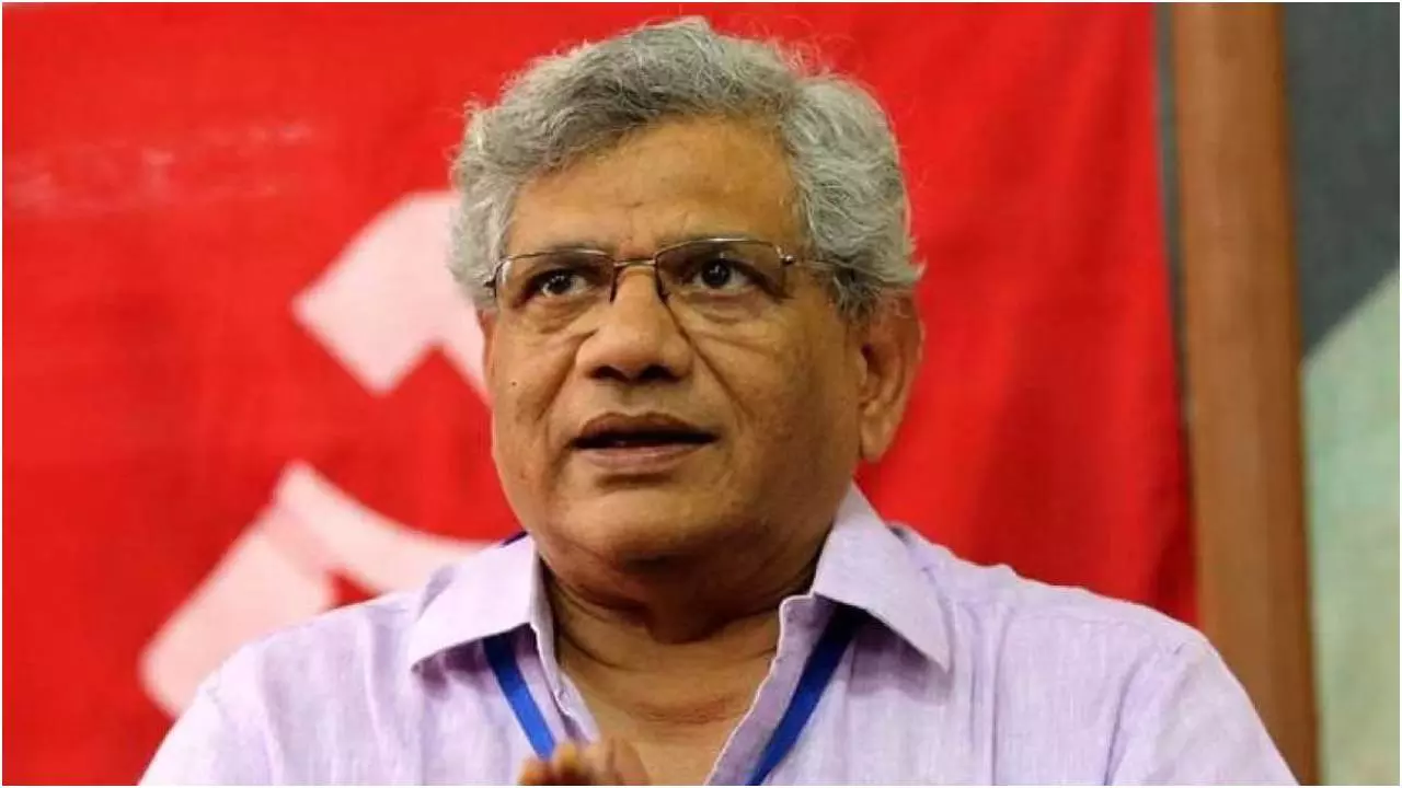 Sitaram Yechury ( Pic- Newstrack)