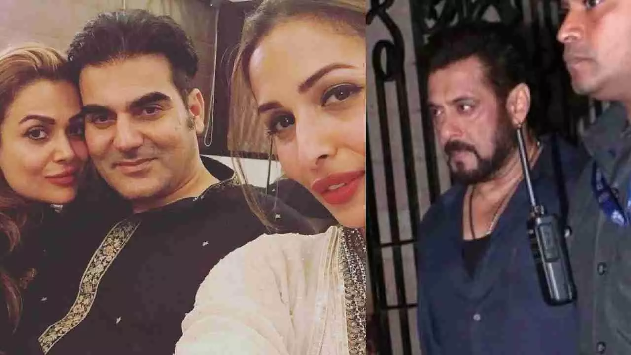 Salman Khan Meets Malaika Arora Family After Father Death