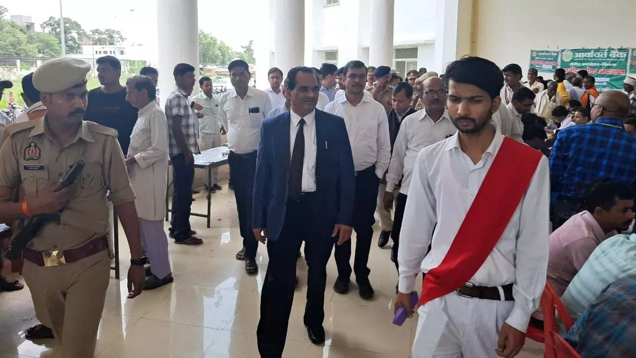 Administrative Justice of High Court Dr. Gautam Chaudhary inaugurated the National Lok Adalat