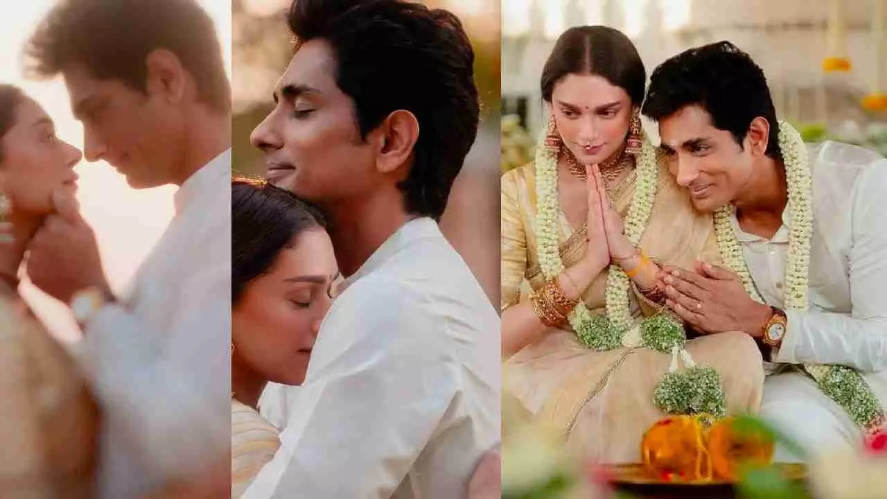 Aditi Rao Hydari Siddharth Wedding Pic