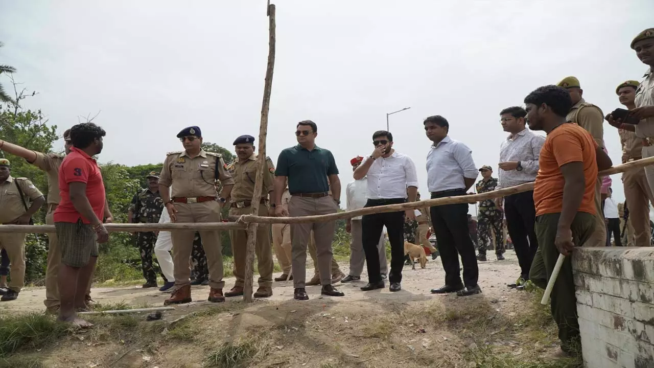 DM-SSP inspected the immersion site, took stock of the security arrangements