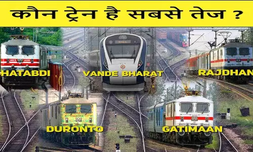 Top 5 Super Fast Trains of India