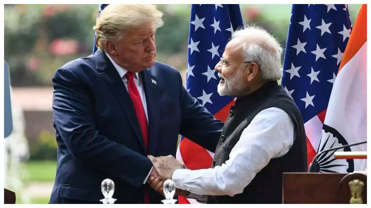 Donald Trump and PM Modi