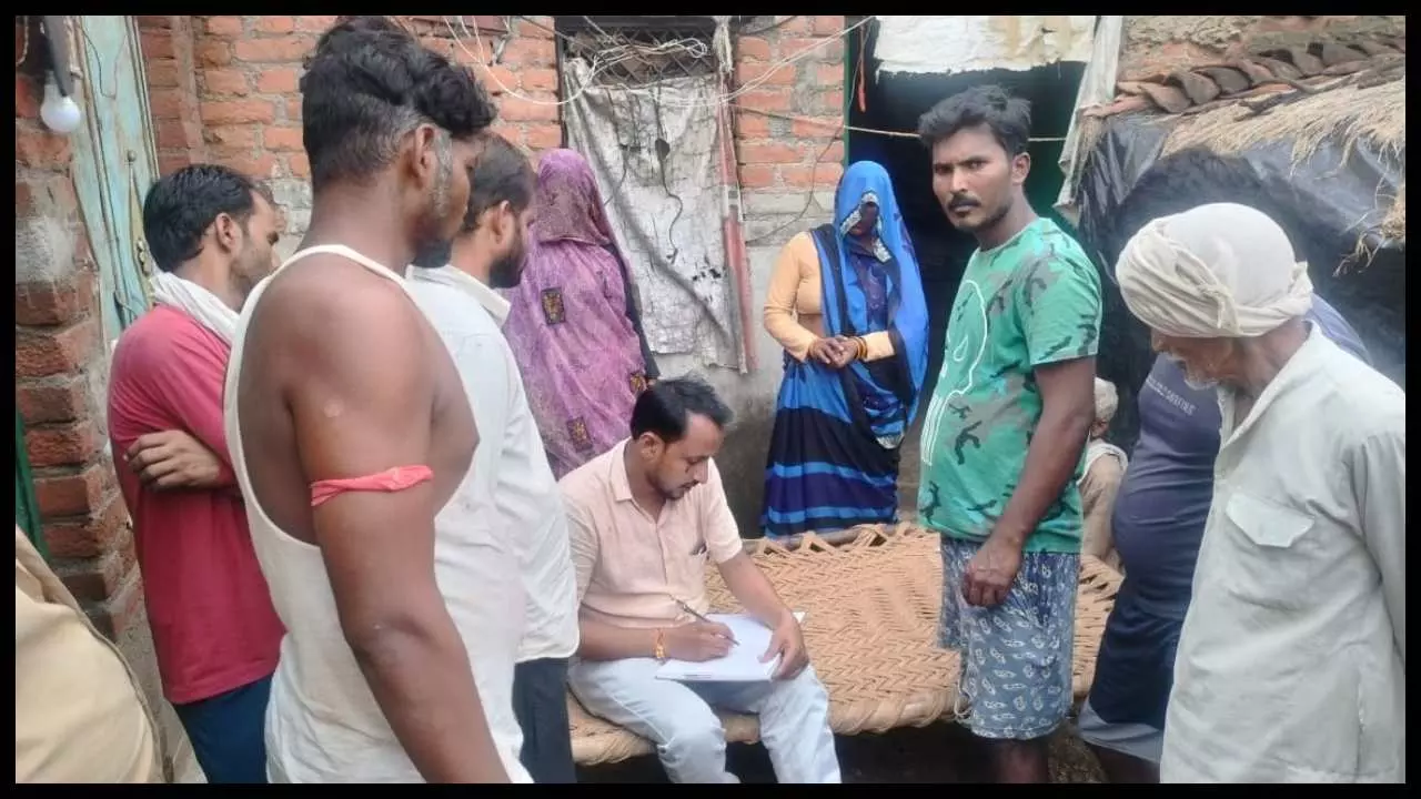 Jhansi Heavy Rain Many Houses Collapsed