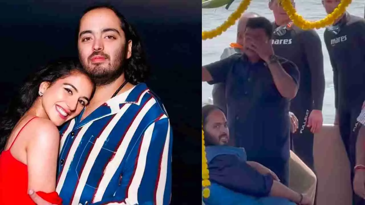 Anant Ambani Trolled For Ganpati Visarjan Video Viral