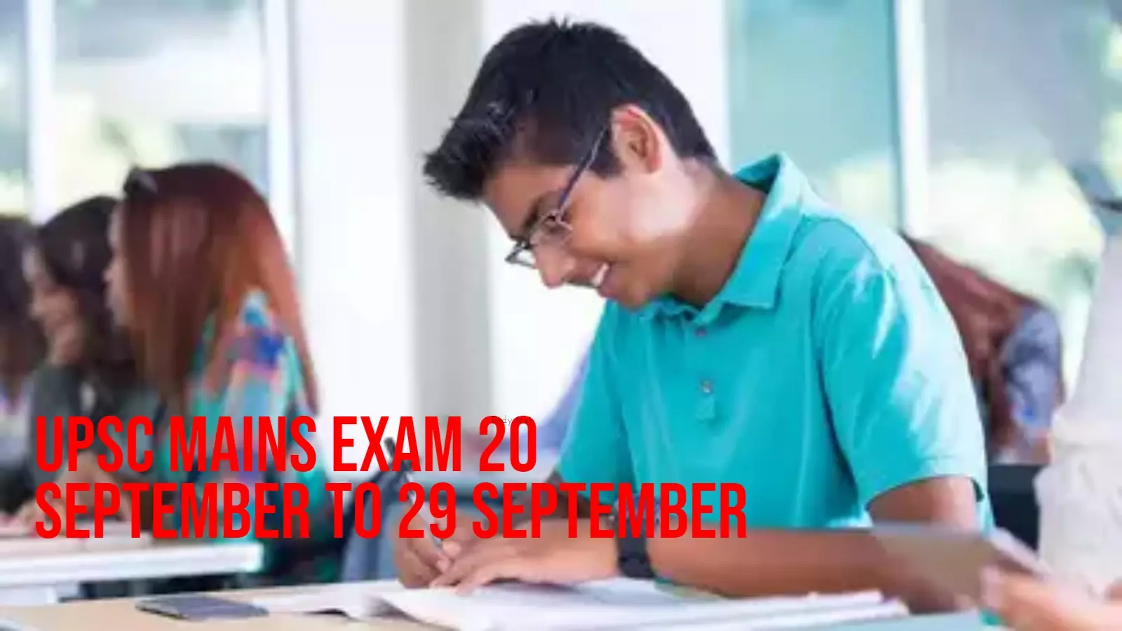 UPSC MAINS EXAM 2024:  यूपीएससी मुख्य परीक्षा आज 20 सितम्बर से शुरू,  परीक्षा केंद्र के लिए ये निर्देश अनिवार्य