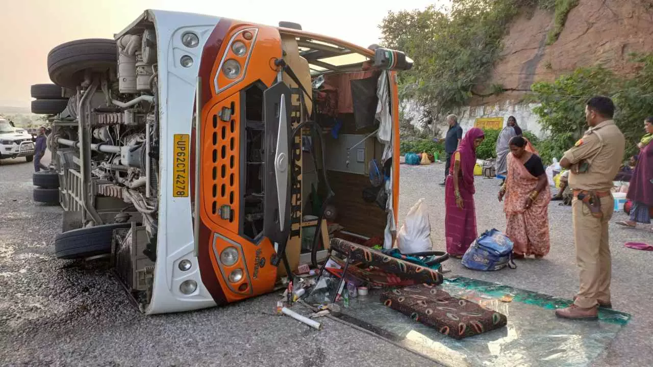 Sonbhadra Bus Accident Update