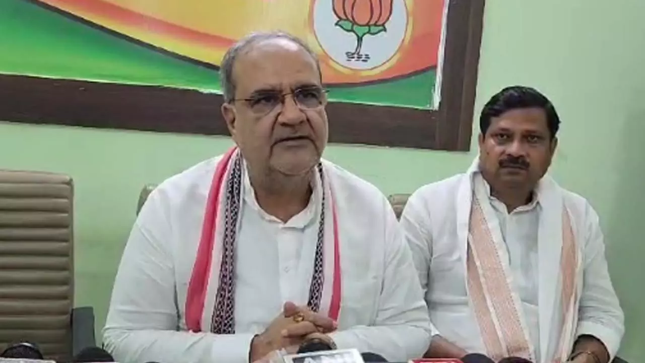 BJP state president Bhupendra Chaudharys big statement on Tirupati temples laddu