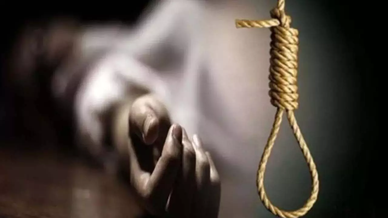 Woman committed suicide by hanging herself, was ill for a long time