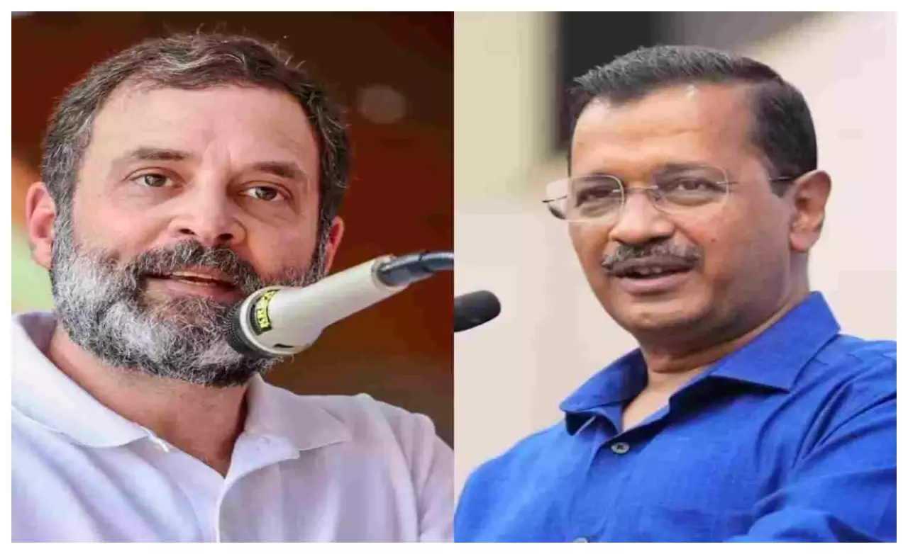 Rahul Gandhi and Arvind Kejriwal