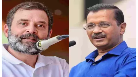 Rahul Gandhi and Arvind Kejriwal Rahul Gandhi and Arvind Kejriwal