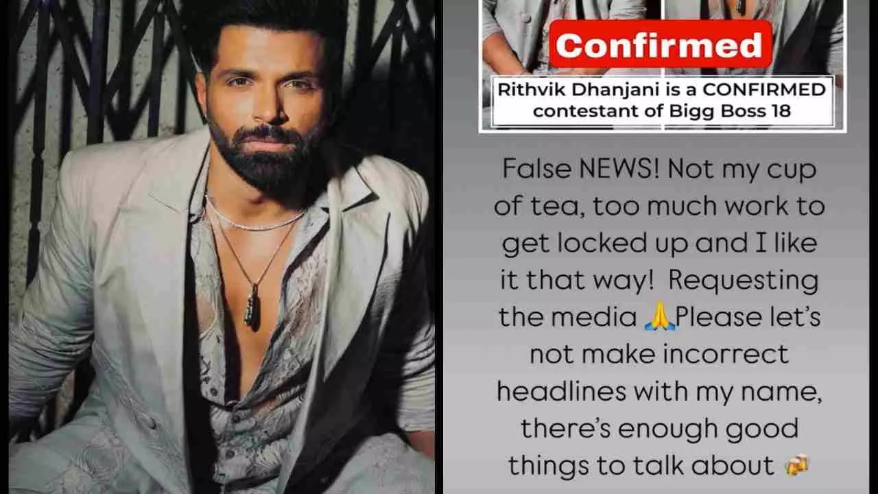 Rithvik Dhanjani In Bigg Boss 18