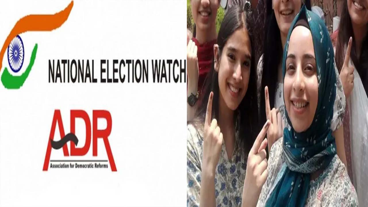 A report by Association for Democratic Reforms (ADR) election Commission