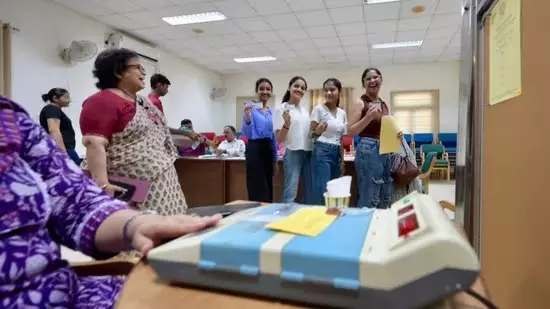 Delhi University Election Voting: