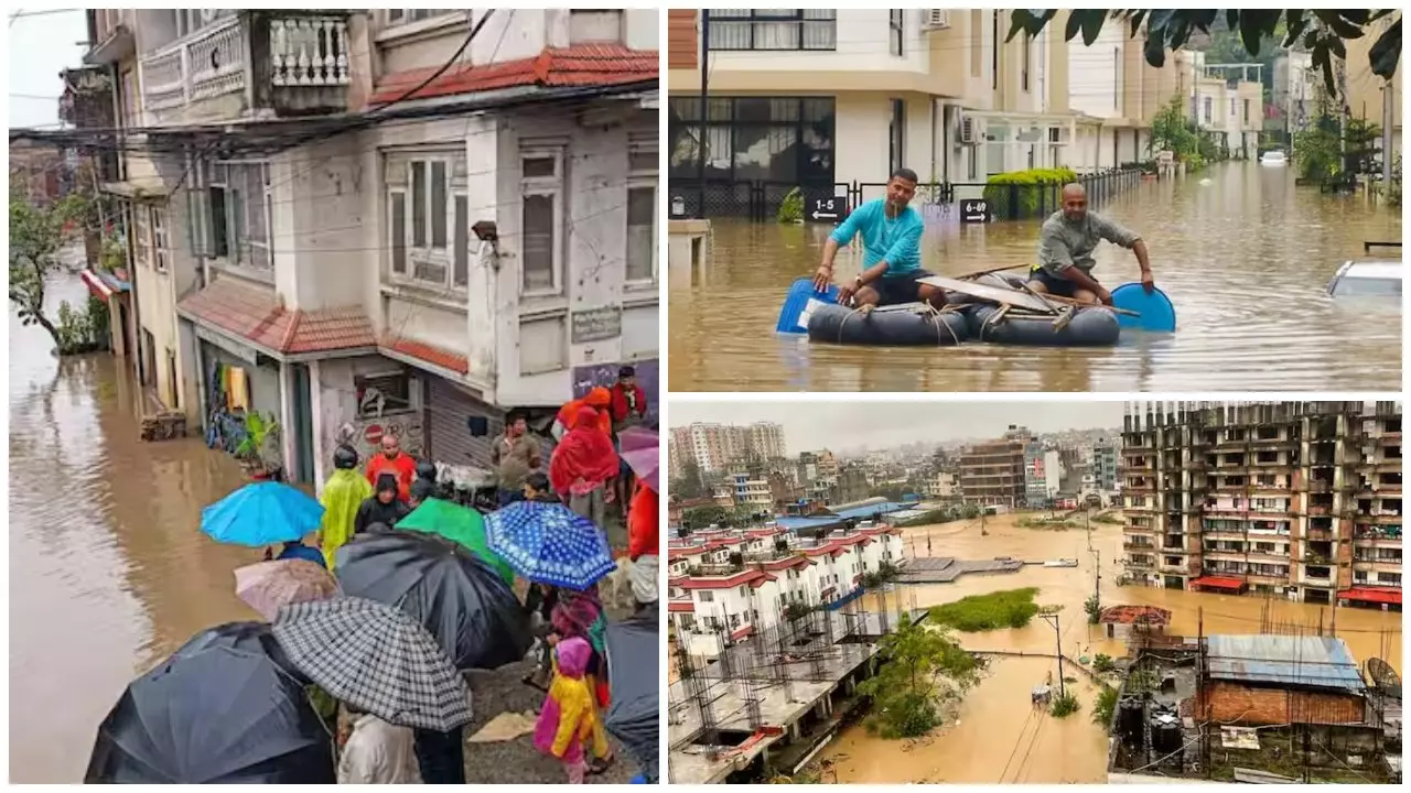 Nepal floods : नेपाल में भारी बारिश, बाढ़ और भूस्खलन का कहर, अब तक 170 लोगों की मौत