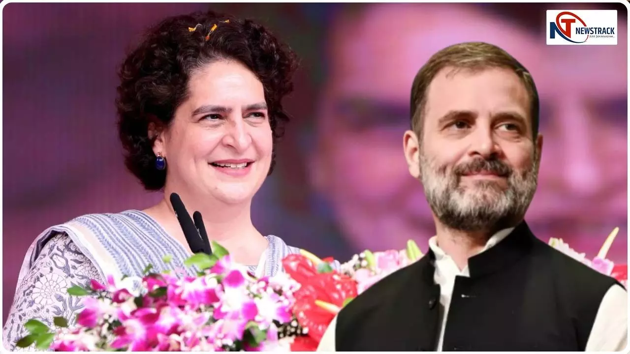 Priyanka Gandhi and Rahul Gandhi