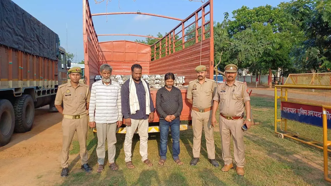 A gang of scrap dealers had stolen aluminium worth 92 lakhs, three arrested