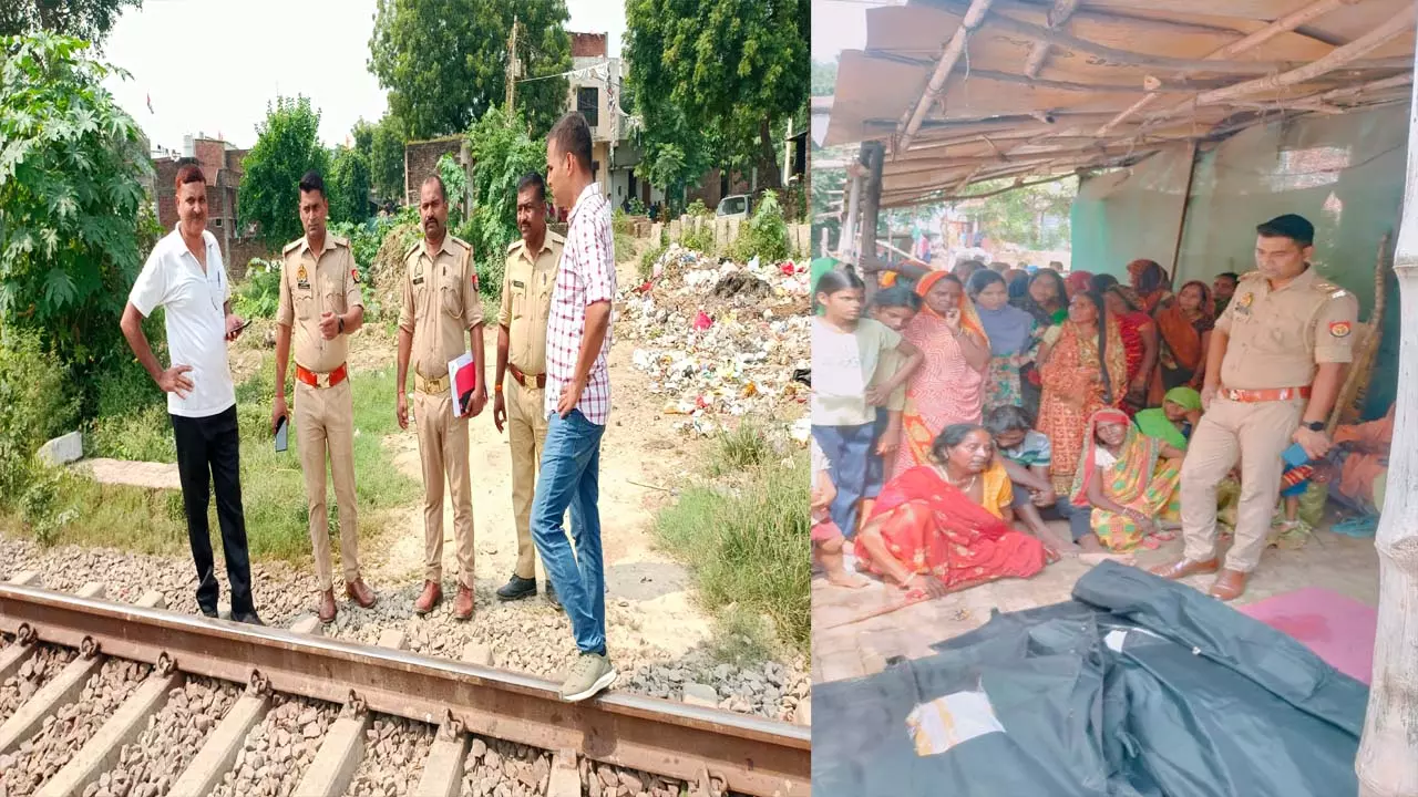 Two sisters died tragically after being hit by a train, both the girls had gone to a Manglik program with their father