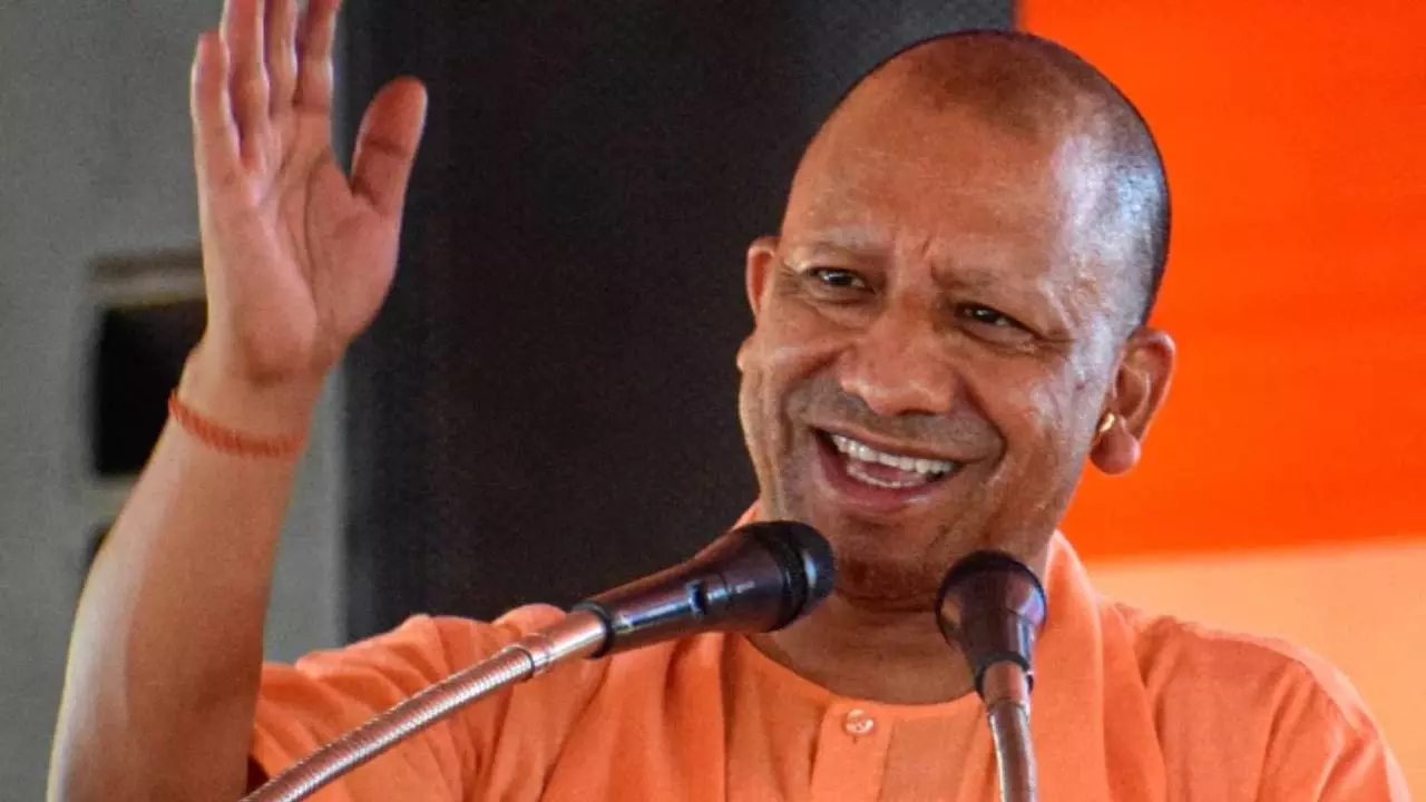 CM Yogi in Prayagraj ( Pic-  Social- Media)