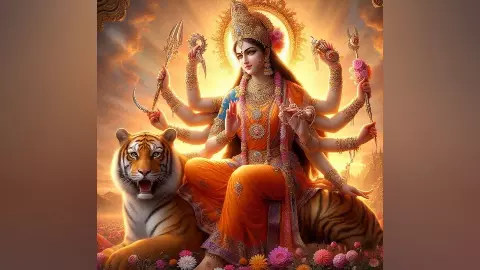 Navratri Day 3 Maa Chandraghanta Navratri Day 3 Maa Chandraghanta