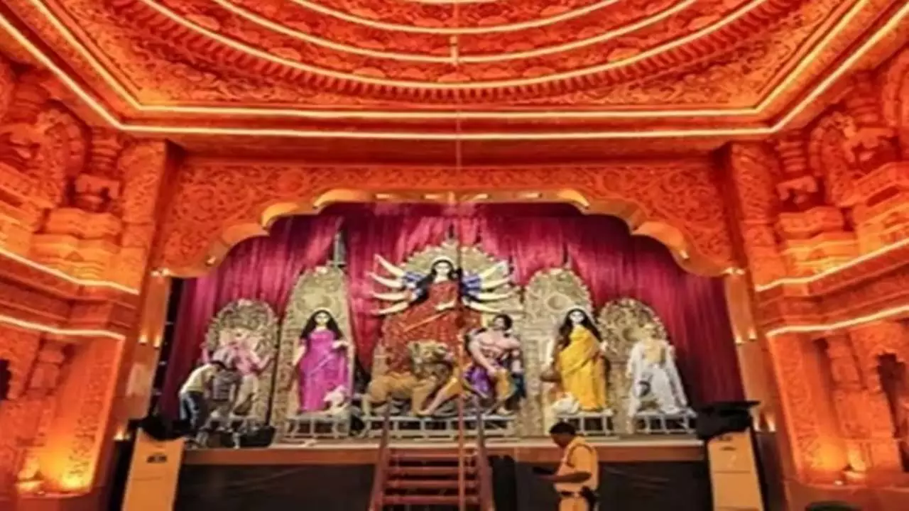 Sonbhadra Durga Puja Pandal