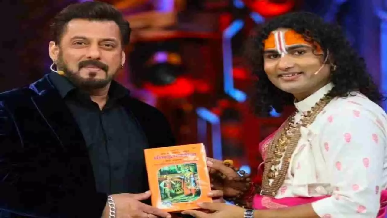 Salman Khan-Aniruddhacharya Maharaj