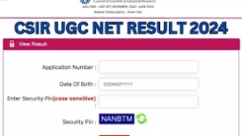 Csir Ugc Net Result 2024: Csir Ugc Net का परीक्षा परिणाम 15 अक्टूबर को होगा घोषित, इस एक्टिव लिंक से कर सकेंगे चेक Csir Ugc Net Result 2024: Csir Ugc Net का परीक्षा परिणाम 15 अक्टूबर को होगा घोषित, इस एक्टिव लिंक से कर सकेंगे चेक