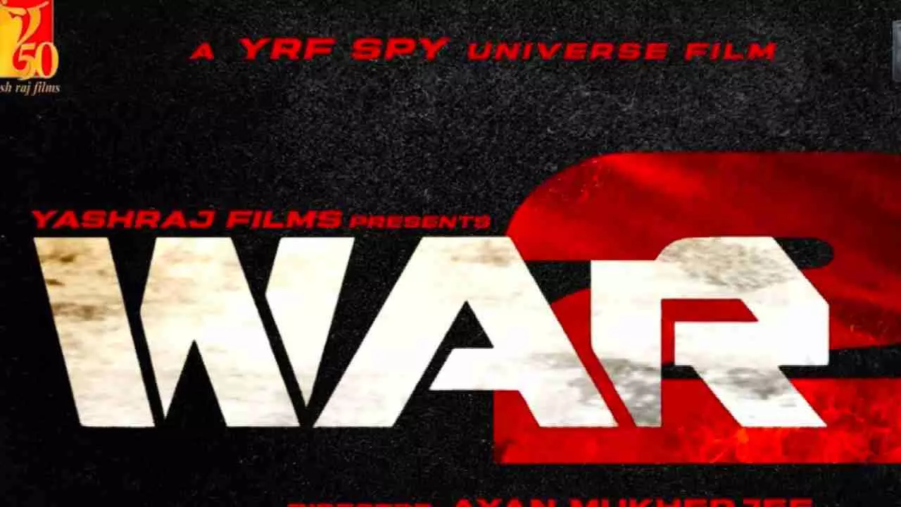 War 2 Movie Poster