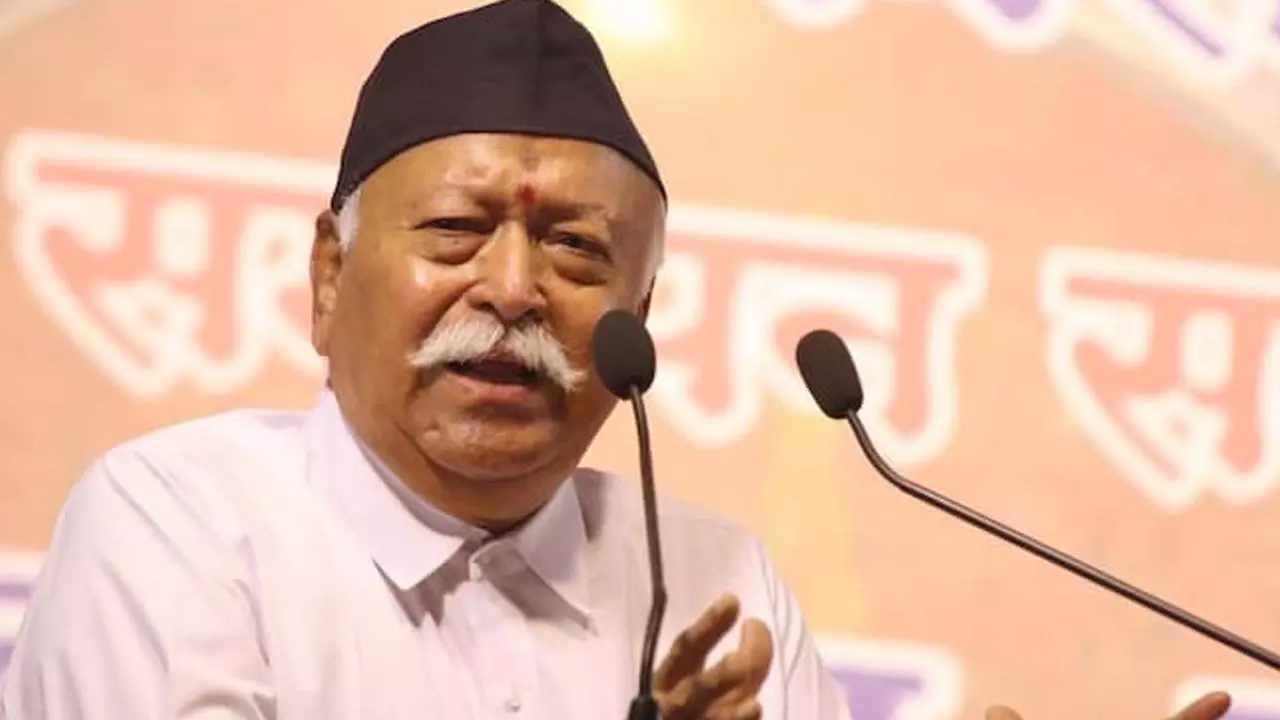 National Dr. Mohan Bhagwat, Chief of Rashtriya Swayamsevak Sangh (RSS)