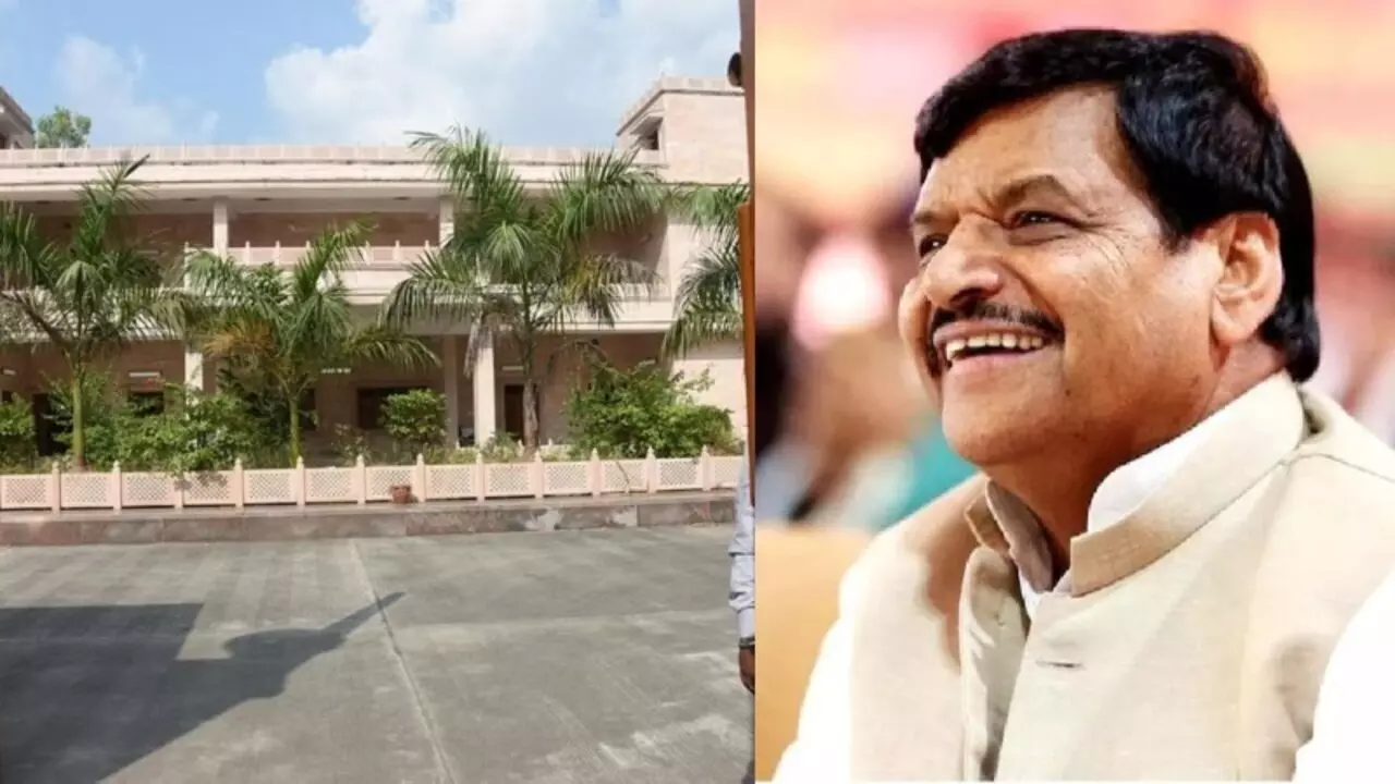 Shivpal Singh Yadav Bungalow: इस आलीशान बंगले में रहते हैं अखिलेश के चाचा, कभी था मायावती का आशियाना