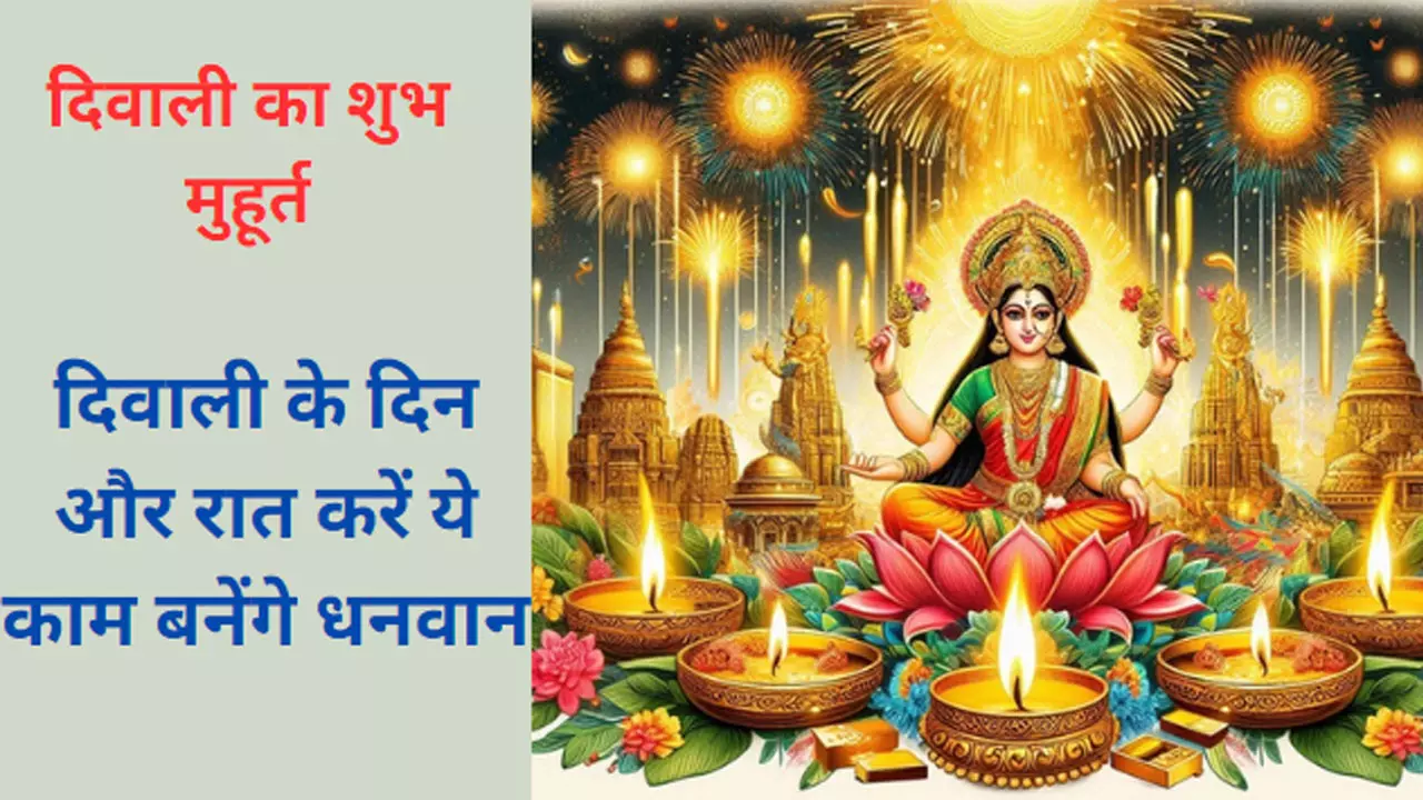 Diwali Puja Muhurat 2024: दिवाली की पूजा शुभ मुहूर्त करें,इस दिन किये इस मंत्र और उपाय से बने धनवान, जानिए क्या