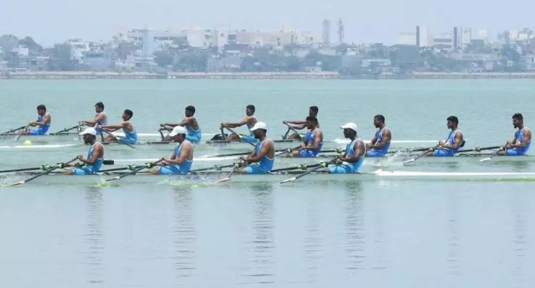 Rowing Competition in Gorakhpur