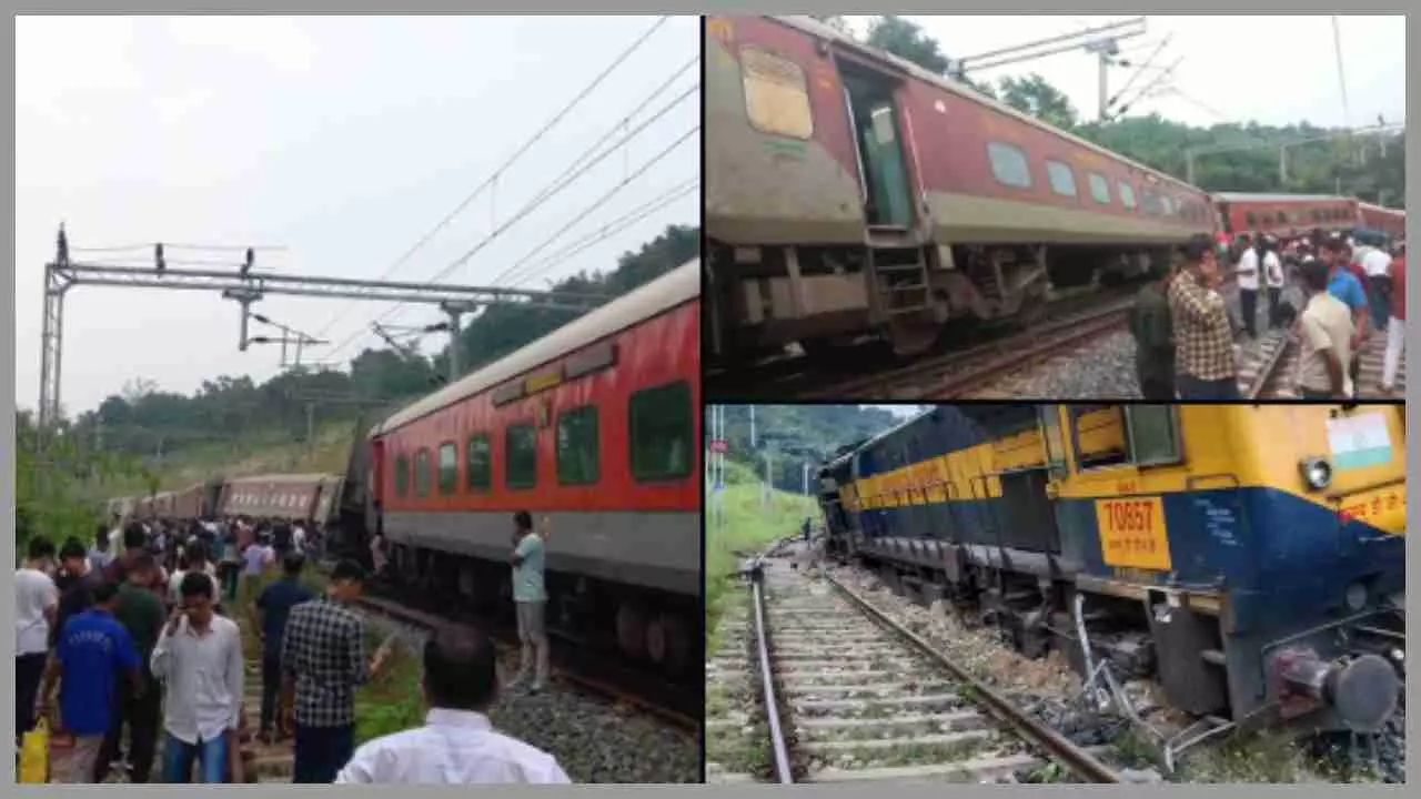 Train Accident : असम में बड़ा ट्रेन हादसा, पटरी से उतरे लोकमान्य तिलक एक्सप्रेस के 8 डिब्बे