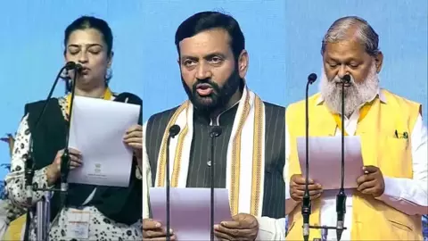 Haryana Cabinet ( Pic- Social- Media) Haryana Cabinet ( Pic- Social- Media)