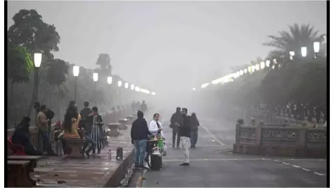 Lucknow News: गुलाबी सर्दी ने दी दस्तक, रात में लुढ़क रहा पारा