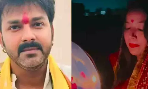Pawan Singh Left Her Wife Jyoti Singh Karva Chauth Video Viral