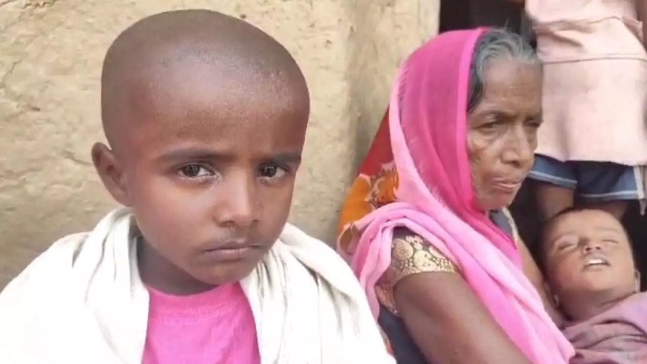 Six children orphaned after their parents died, elderly person not getting pension-ration