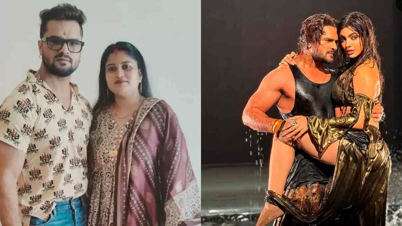 Who is Khesari Lal Yadav Wife In Hindi