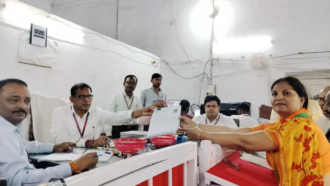 Suchismita Maurya files nomination