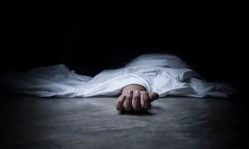 A middle aged man troubled by debt committed suicide, his body was found cut into two pieces on the railway track