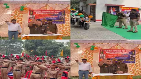Traffic awareness rally Hardoi Traffic awareness rally Hardoi