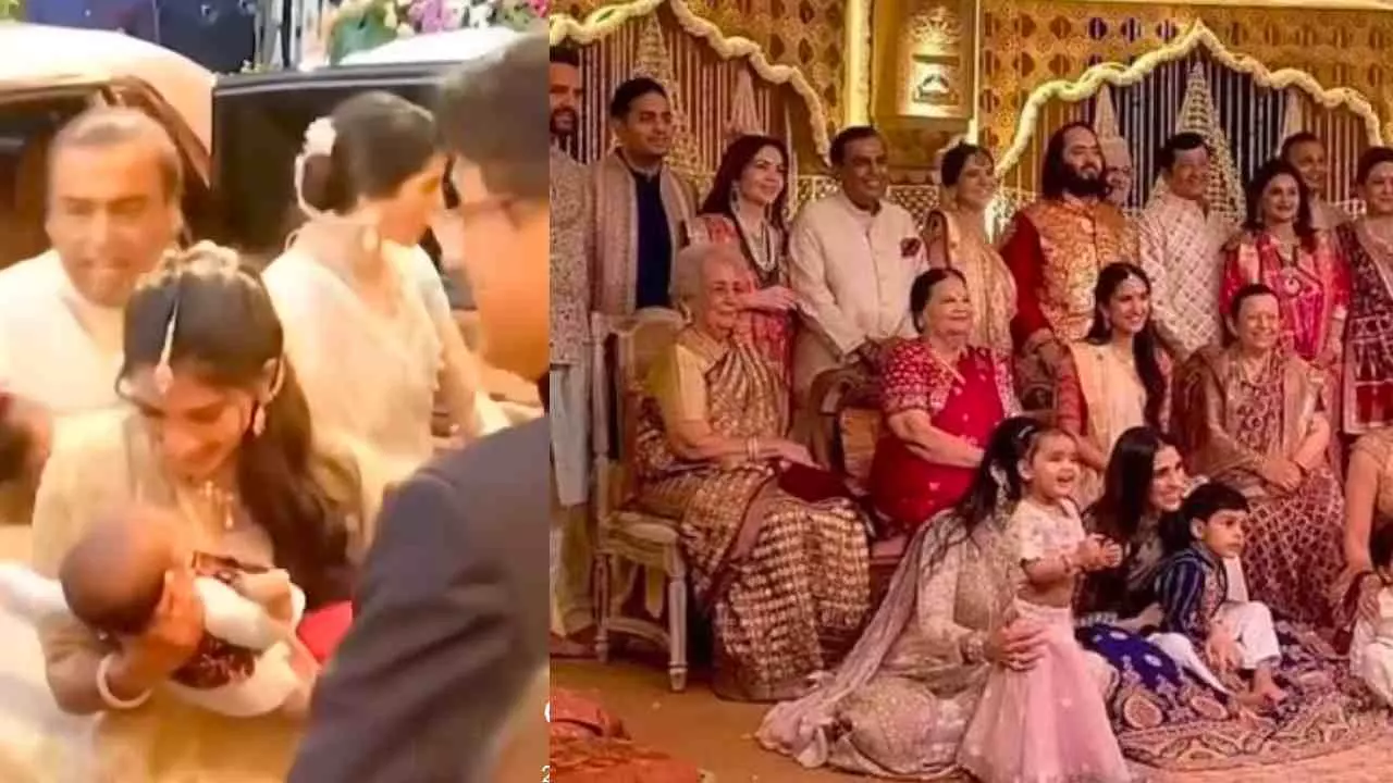 Anant Ambani Radhika Merchant Video