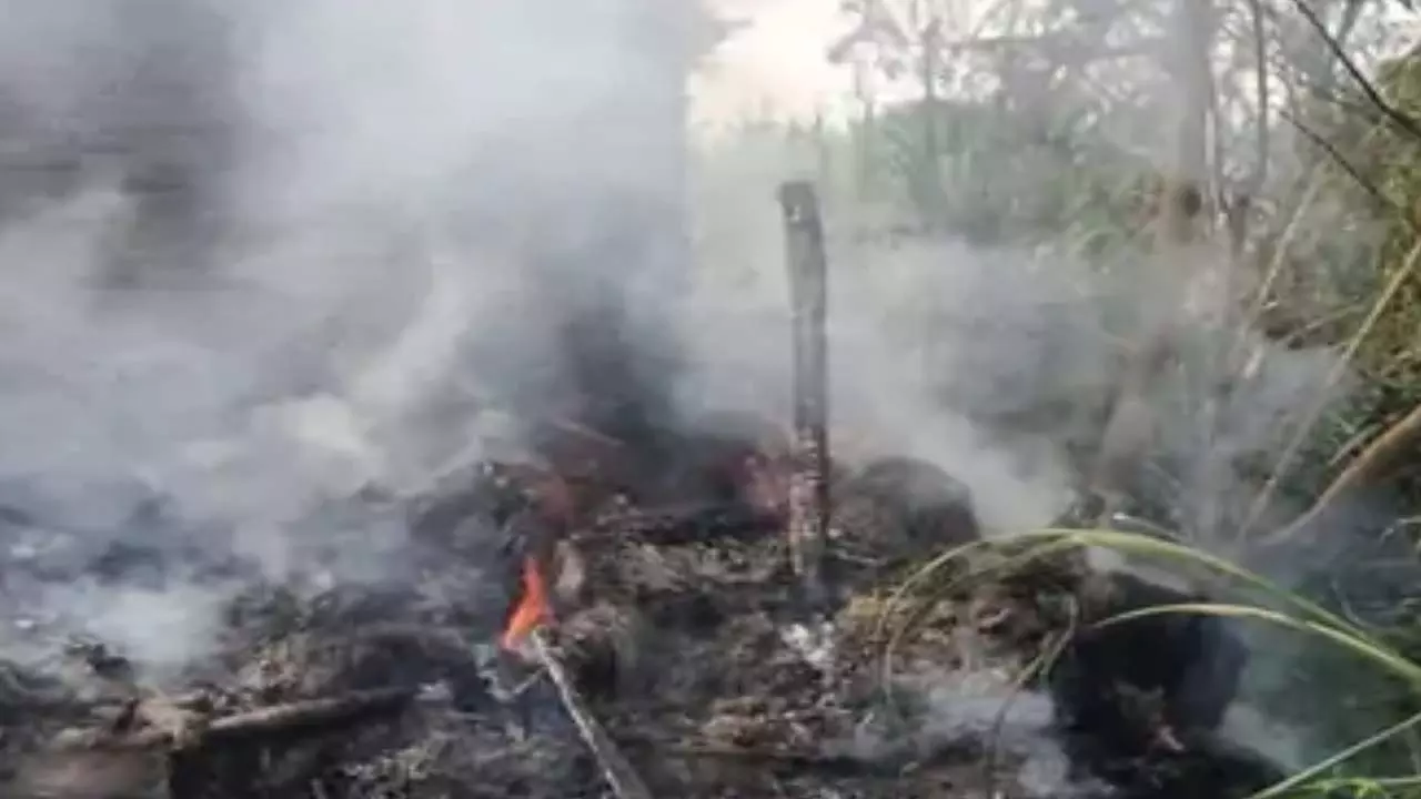 Lakhs of rupees lost in several fire incidents in Bahraich Goods burnt to ashes