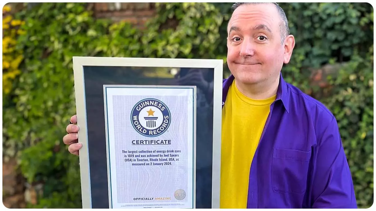 Caffeine Man Guinness World Record