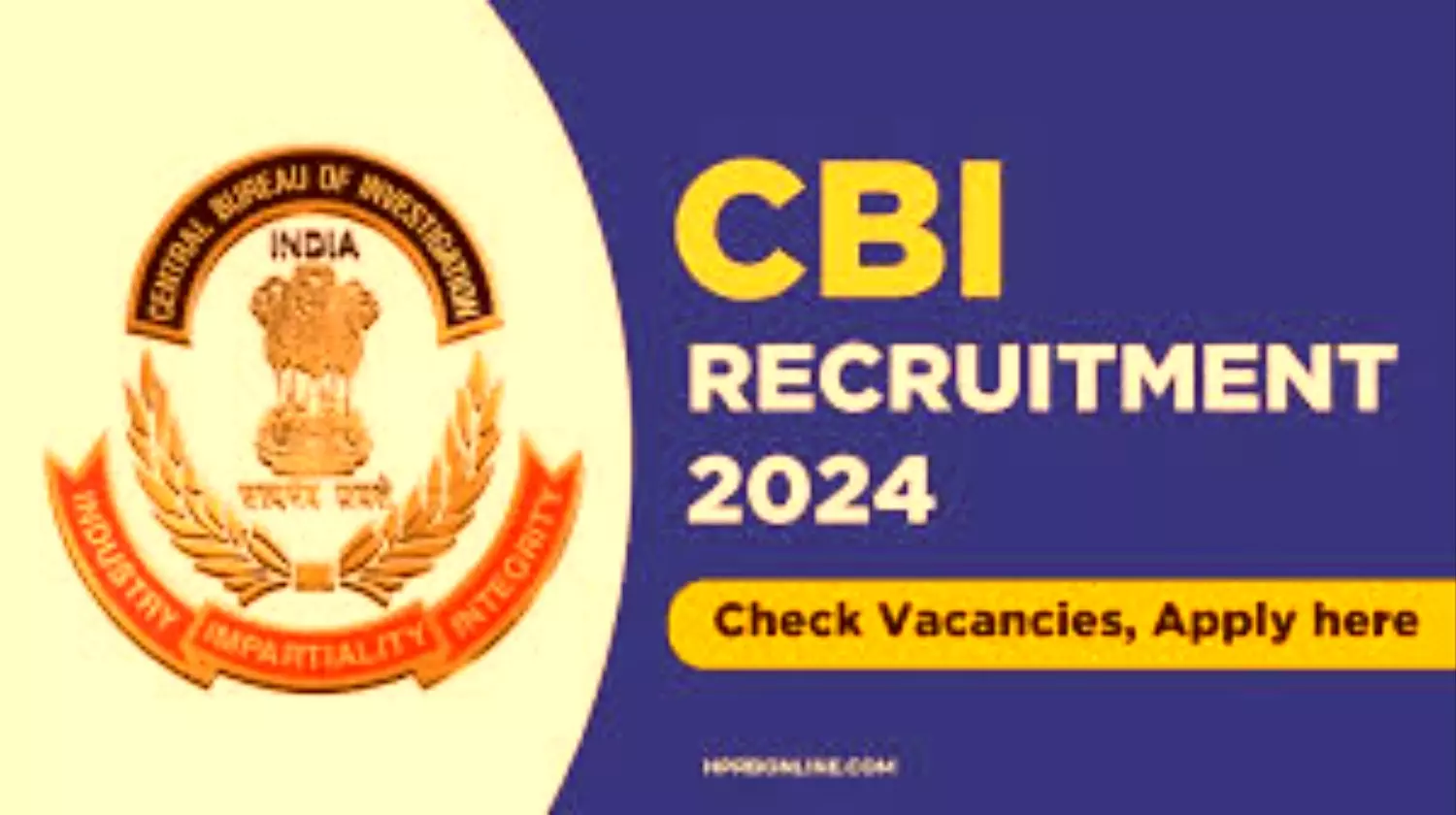 CBI Recruitment 2024: CBI विभाग में असिस्टेंट प्रोग्रामर पद के लिए निकली भर्तियां, कैंडिडेट्स 28 नवंबर तक करें आवेदन