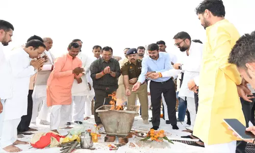 Ganga Mela started formally with Puja in Makhdoompur, Meerut