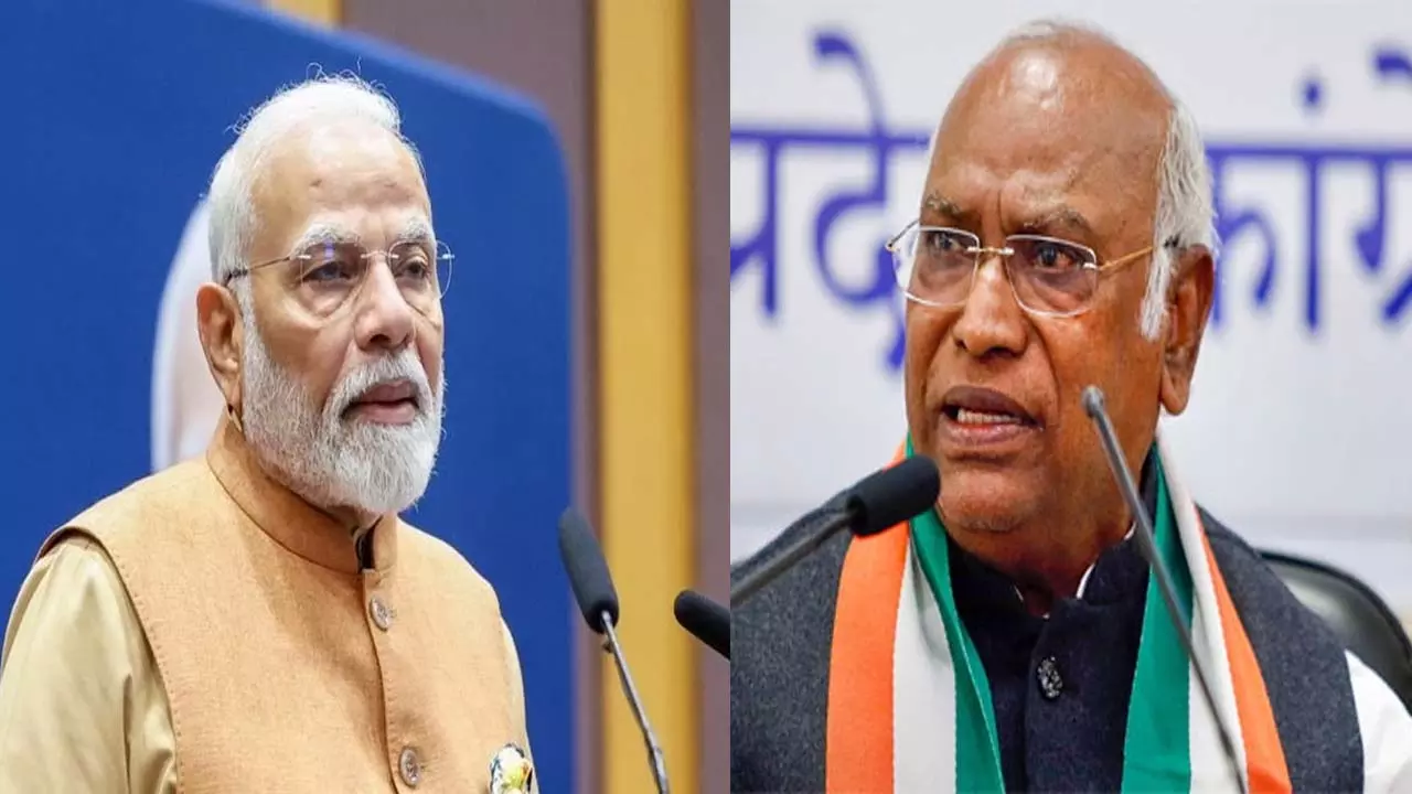 Mallikarjun Kharge cornered Modi for not visiting the violence-hit state