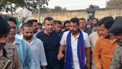 Azad Samaj Party chief MP Chandrashekhar Ravan met SP leader Azam Khans wife