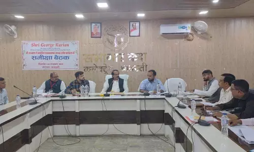 Union Minister of State George Kurien inspected the District Nutrition Rehabilitation Centre